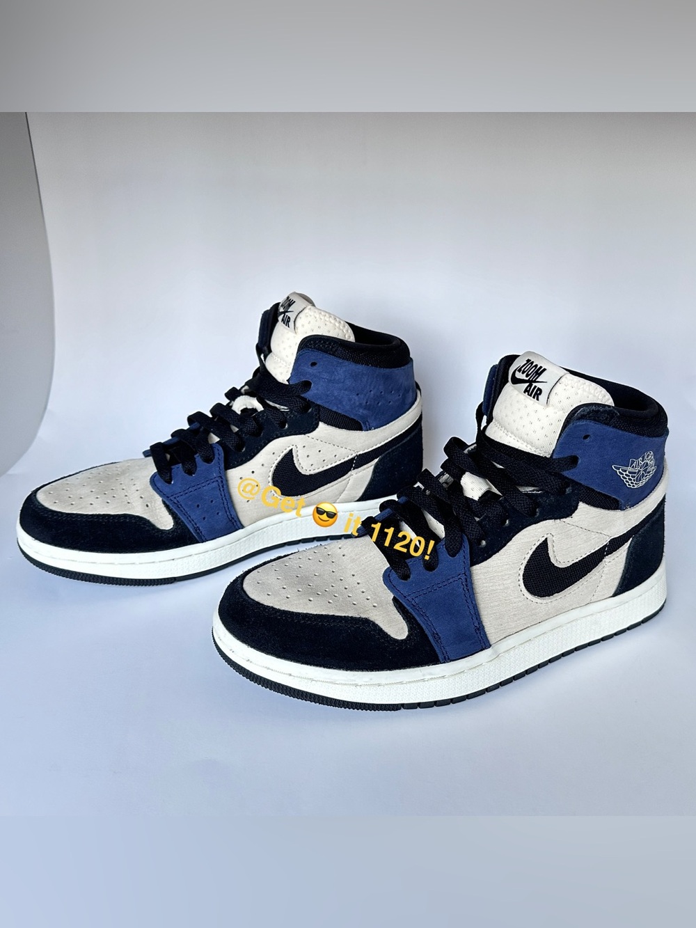 Nike Air Jordan 1 High Zoom CMFT 2 DV1305-104 Women's Shoes Size W 7.5 / M 6 - Picture 2 of 14